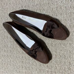Salvatore Ferragamo Mocha Flats